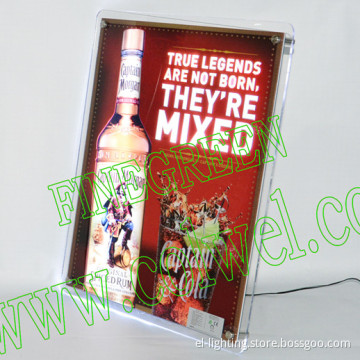 LED Flashing Box/0.8mm Thickness LED Box /Can Be Custom LED Lighting Box